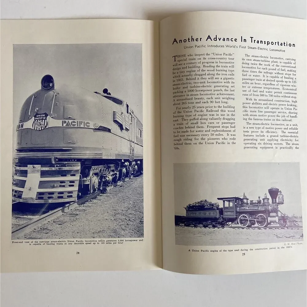 Union Pacific The Arrowhead 1939 Union Station Zion Bryce Trains Ads Hotel Calif